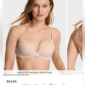 Victoria’s Secret FlexFactor Lightly Lined Plunge Demi Bra